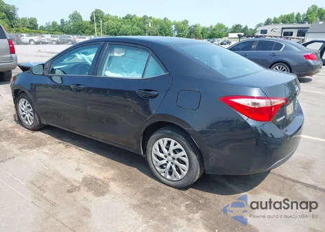 2017 Toyota Corolla Le from USA, damaged, VIN 5YFBURHE8HP651878
